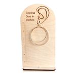 A New Day  NWT 3 Hoop Gold Tone Dangle Hoop Earrings Photo 6