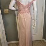 May Queen Off Shoulder Long Prom Gown Maxi Dress Size 10. Photo 8