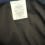 J.Crew One Shoulder Swimsuit Ruffle Trim Navy Blue One Piece Size 4 Photo 4