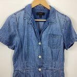 J.Crew  Chambray Denim Romper Size 8 Photo 1