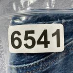 We The Free Free People  Risk Taker High-Rise Straight Jeans Raw Hem Women's 29 Photo 8