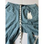 prAna Women’s Size S June Day Pant Organic Cotton Hemp Blue Flowy Beach Resort Photo 8