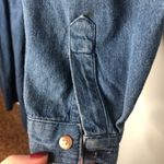 Eddie Bauer VINTAGE blue denim long button dress Photo 7