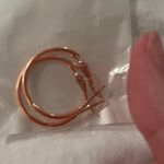 Amazon rose gold hoop earrings  Photo 1