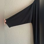 Soft Surroundings Black Jersey Knit Wide Leg
Jumpsuit 3/4 Sleeve Photo 4
