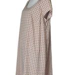 Liz Lange Women’s XL Maternity Multicolor Short Sleeve Geometric Print Summer Dress Photo 2