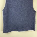 Woolrich Vtg Womens 100% Lambswool Bear Fish Embroidered Vest Sz Small Photo 8