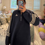 Adidas Vintage  Quarter-Zip Pullover Photo 0