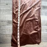 Michael Costello X Revolve NWT copper bodycon open back maxi dress medium P40 Brown Photo 7