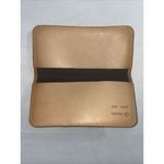 Jon Hart Design Canvas And Leather Check Book Cover Black‎ Brown Black Photo 3