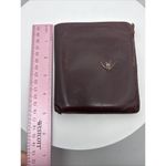 Vtg 1980s Leather Wallet Men Billfold 12 Credit Card Slots Cash Divider *read Brown Photo 7