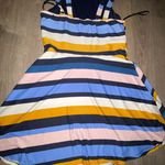 Iz Byer Halter Above The Knee Striped dress size XL (junior) Photo 0