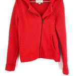 Lucky Brand  Knit Asymetrical Zip Up Moto Style Jacket Photo 3
