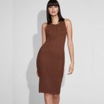New York & Company Gabrielle Union Sweater Tank Dress. Size XL Brown Photo 1