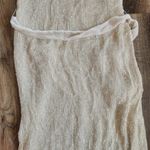 Retrofête Retrofete Rebecca Sequin Maxi Dress in White Size XS Sleeveless Belt Photo 8