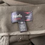 Rafaella  Studio Curvy Brown Career Pants size 16 Photo 8