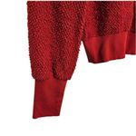 Anthropologie  t.la Zuri Fringed V-Neck Sweatshirt, Size Medium, New with Tag Photo 7