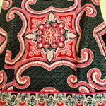 New York & Co. Dress - size Medium - sheath - black red pink white. Classy. Gently pre-loved. No flaws. Excellent condition. Smoke free home. See pics for measurements. Photo 10