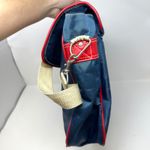 Fossil Vintage  Nylon‎ Campus Messenger Bag Blue Photo 4