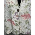 blazer floral pastel pink green boxy boyfriend power Size 28W Photo 2