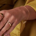 New Maya Brenner Love Bracelet Gold Photo 5