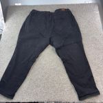 Judy Blue  Black Jogger Jeans Womens 24W High Rise‎ Drawstring Denim Utility Photo 6
