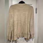 Faded Glory  Size XXL Oatmeal Beige Long Sleeve Open Front Ribbed Knit Cardigan Photo 9