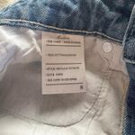 KanCan Denim Mini Skirt Fringe Hem 33909 Small Blue Photo 2