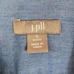 (S Petite) J. Jill Light Wash Long Sleeve Denim Button Up Shirt Blue Size undefined Photo 3