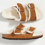 Birkenstock NWT Arizona Fur Lined Shearling Sandals Photo 0