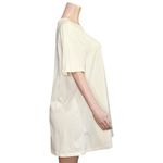 Sézane  Selena Mini Shirt Dress, Cream, Medium Photo 14