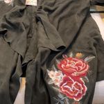 Johnny Was Rogon embroidered suede leather jacket NWT (oversized) Photo 6