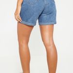 Pretty Little Thing Mom Mid Wash Shorts Photo 1