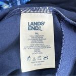 Lands' End Land’s End Blue Tie Dye One Piece Swimsuit Bathing Suit Size 14 Long NEW Photo 7