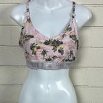 PINK - Victoria's Secret  Tropical Print Sports Bra size L Photo 4