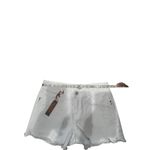 Amethyst Jeans Amethyst Embroidered White Low  Rise Shorts Sz 11 NWT Photo 4