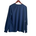 Greys Anatomy by‎ Barco Women Scrub Top L Medical Uniform Nurse Workwear Dental Blue Size L Photo 2
