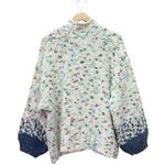 Anthropologie Gaia Sweater 2X Plus Size Speckled Knit Mock Neck Pullover Jumper Photo 2