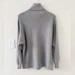 Free People  Softly Structured Tunic‎ Sweater in Grey size XS Turtleneck Cozy Photo 2
