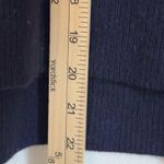MM.LaFleur  Cashmere Arbus Sweater Size Small Navy Blue Turtleneck Photo 8