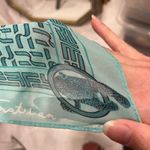 Effy Hematian silky teal old money euro luxury look scarf tiger fancy Green Photo 6