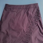Tuckernuck Townes Midi Skirt Eyelet Lace Crossover Cotton Size 4 NEW Photo 2