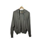 Athleta Women’s Balance Full Zip Hooded Sweatshirt in Sage Green Size L Photo 4