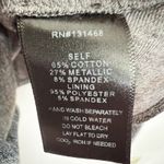 Gray Glittery Corset Top New Years Eve Party Y2K 2000s Small Photo 3