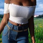 Retro chain belt!! Silver Photo 0