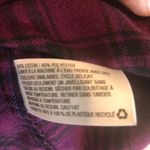 Mossimo purple plaid button down shirt S Size undefined Photo 7