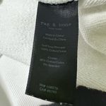 Rag and Bone  White Glitch Crewneck Sweatshirt in Medium Photo 8