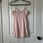 Cotton Candy LA Floral Pink‎ Mini Dress Ruched Size Small Pink Photo 4