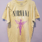 Nirvana  Light Yellow  Graphic Tee Photo 0