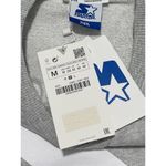 ZARA  x Starter Cropped Sweatshirt Gray Long Sleeves Graphic‎ Logo Gray Medium Photo 11